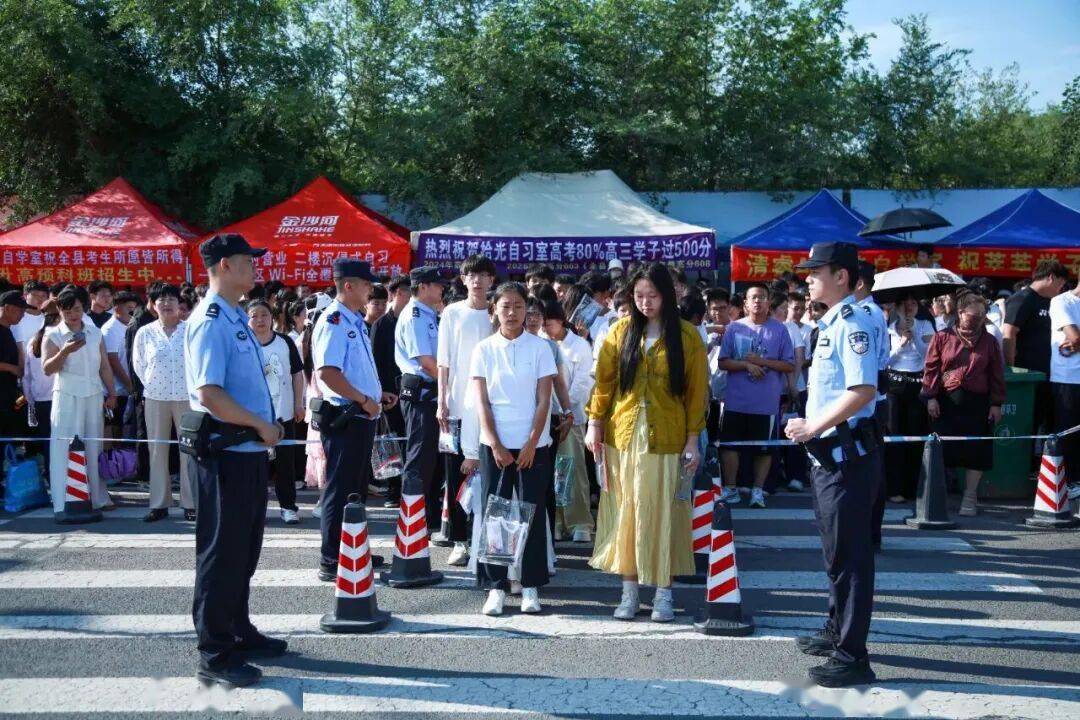 笔尖逐梦 警色护航！白城公安多措并举全力护航中考