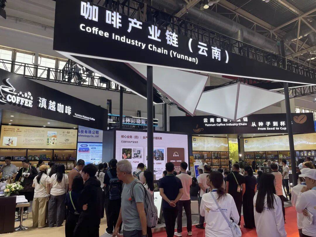 云南咖啡的“链”上之旅——云南咖啡企业组团参加第四届链博会侧记