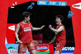 羽毛球中国公开赛-圣坛2-0横扫李白 决赛对日本组合