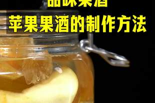不想喝工业勾兑甜味果酒苹果泡酒的制作方法