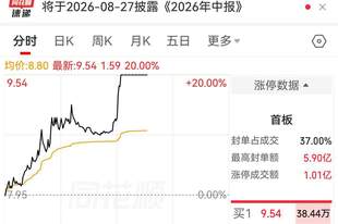 个股异动 | 双杰电气午后“20CM” 涨停