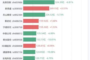 7月29日14股成交额超过百亿,包括C长鑫、中际旭创、兆易创新、新易盛、东山精密等