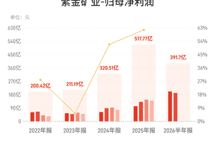 紫金矿业:上半年归母净利润391.7亿元,同比增长68.17%