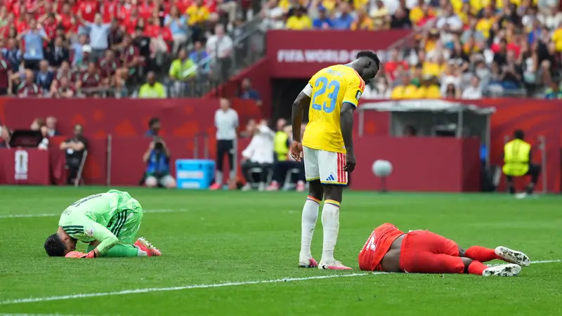 世界杯-场面沉闷双方各2射正 瑞士0-0哥伦比亚进加时