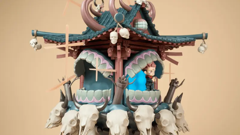 泡泡玛特开始用积木保存名场面?《咒术回战》场景积木系列开箱评测