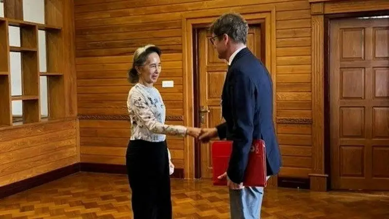 中缅联合声明正在起效,昂山素季重新出山,缅甸内战出现罕见的谈判窗口
