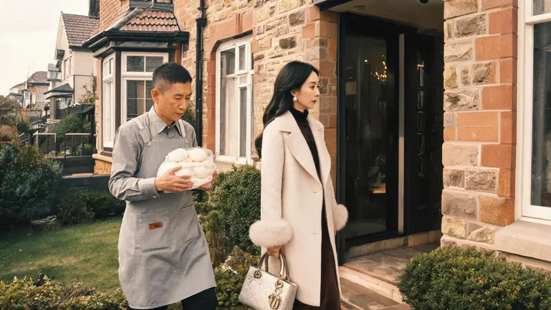 我在悉尼卖包子，没人买，一个富婆买了一个，我跟着她去了她家