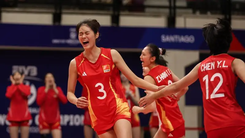 U17女排世锦赛:中国3-2险胜克罗地亚进四强 半决赛战美国