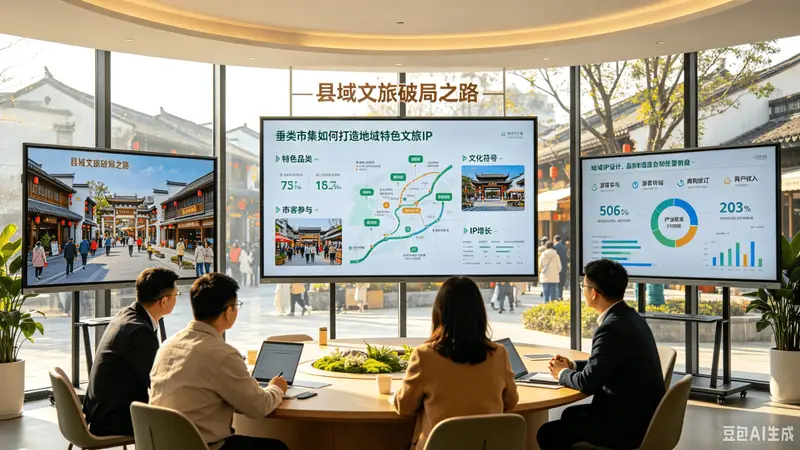 县域文旅破局之路，垂类市集如何打造地域特色文旅IP