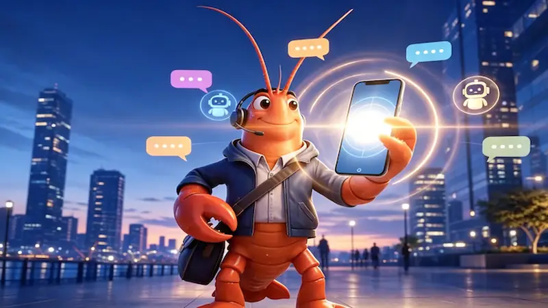 用手机“养龙虾”，OpenClaw首推独立App！网友实测：能指挥Hermes干活