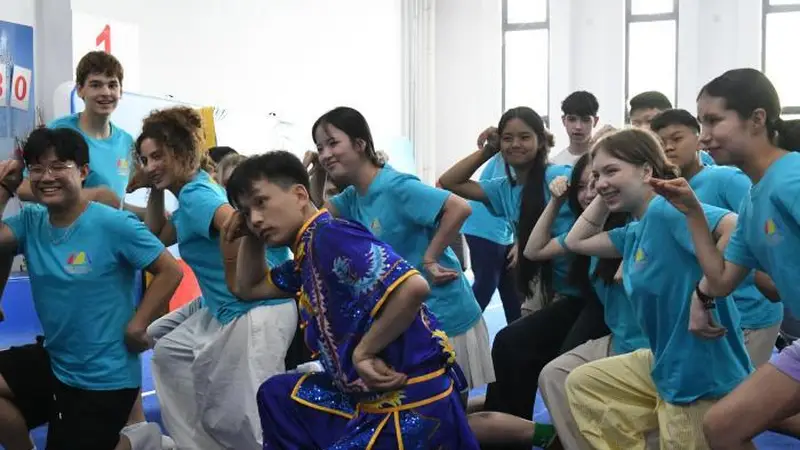 多国青少年走进合肥 沉浸式感受中国科技与传统文化魅力
