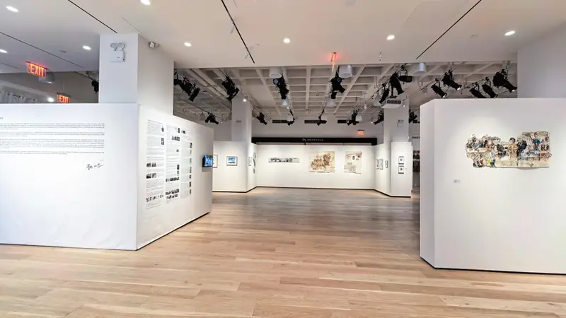 华东师大56件设计艺术作品亮相纽约,青年学子如何重新“翻译”中国戏曲?