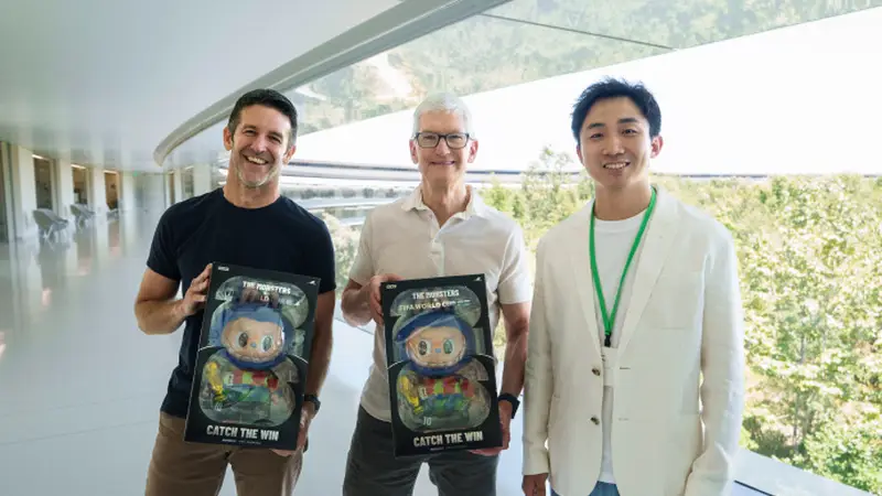泡泡玛特:与苹果围绕创意设计、数字生态与全球消费趋势展开交流