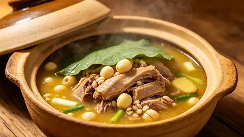 夏日养心鸭煲丨周末美食