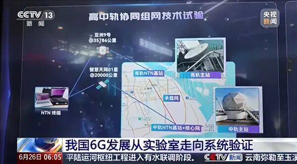 中国电信突破6G星地融合关键技术！