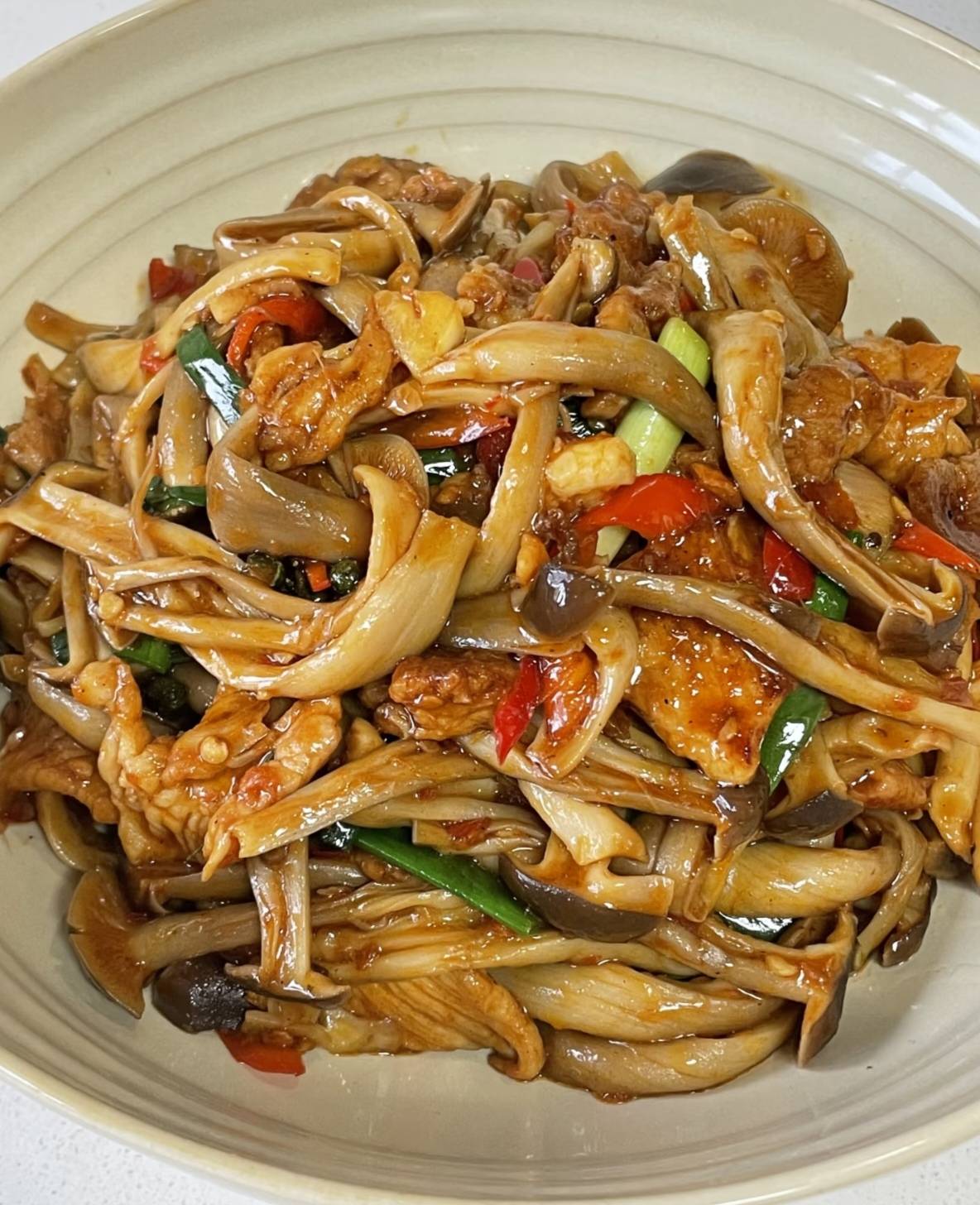 鹿茸菇炒肉：鲜香入魂的家常下饭神器