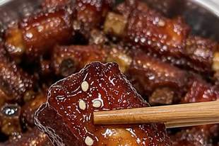 巨巨好吃的糖醋排骨！酸甜入味，连骨头都想啃干净