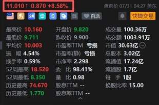 美股异动|金山云港股大涨15.7%传导至美股,盘前涨超8%