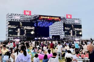 万年遗址邂逅潮流文艺 宁夏水洞沟上演星河盛焰音乐嘉年华
