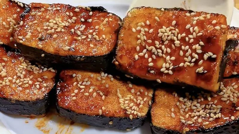 低脂素菜海苔豆腐烧,少油不腻,中老年常吃好