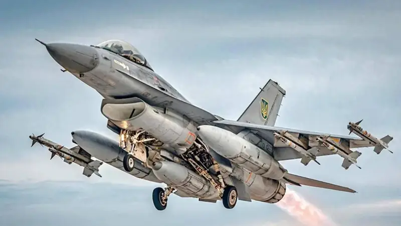 美上将亲口证实：F-16在乌克兰上空，捅破俄罗斯不败“天花板”！