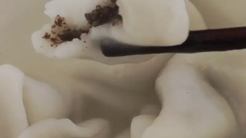 糯米揉制薄皮软糯弹滑,骨汤蘸水解锁多样汤圆吃法