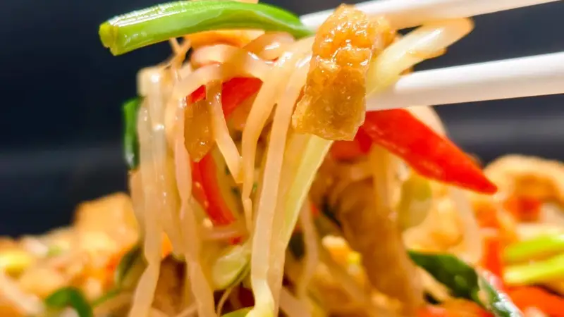 这4样一起炒一炒,也太好吃了!没有一点肉,但下饭太给力,好吃好做全家都喜欢!