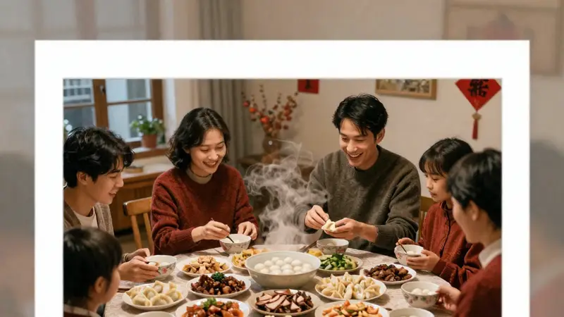 过年吃饺子还是吃汤圆？一顿年夜饭，藏着南北最不一样的年味