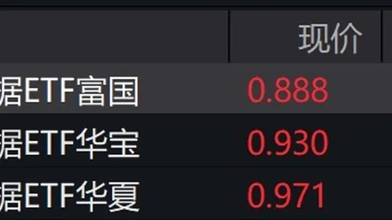 大数据概念股走强，大数据ETF涨超4%