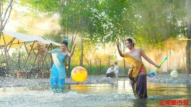 盛夏避暑不必远行!湘潭杨梅洲上新戏水休闲区,一站式解锁江心岛清凉游