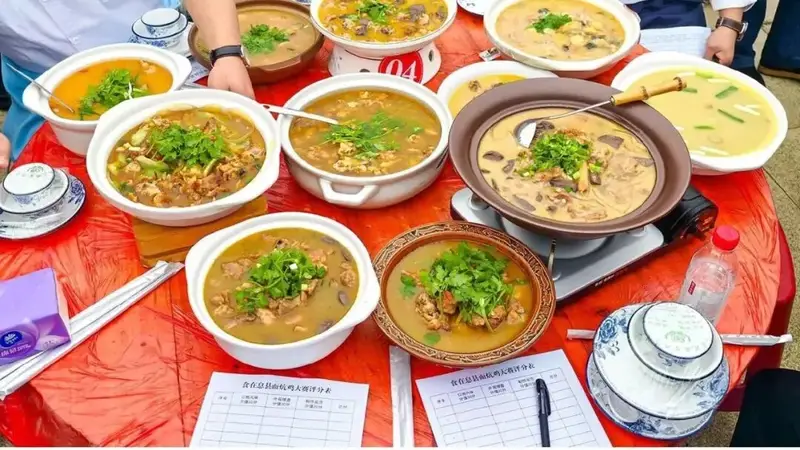 信阳面炕鸡，招待贵客的“硬菜”