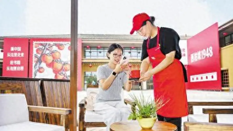 在西柏坡，喝一杯“胜利”咖啡