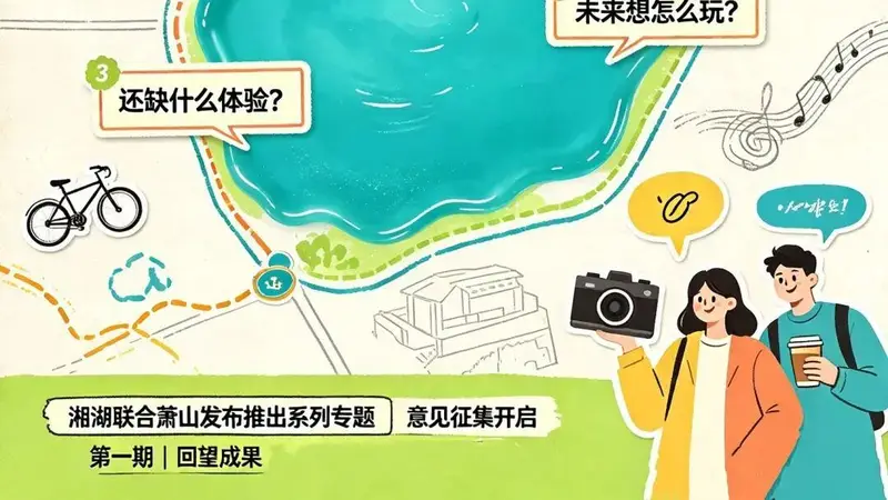 湘湖启动“湘湖,我想对你说”全网征集,邀市民共绘文旅新蓝图
