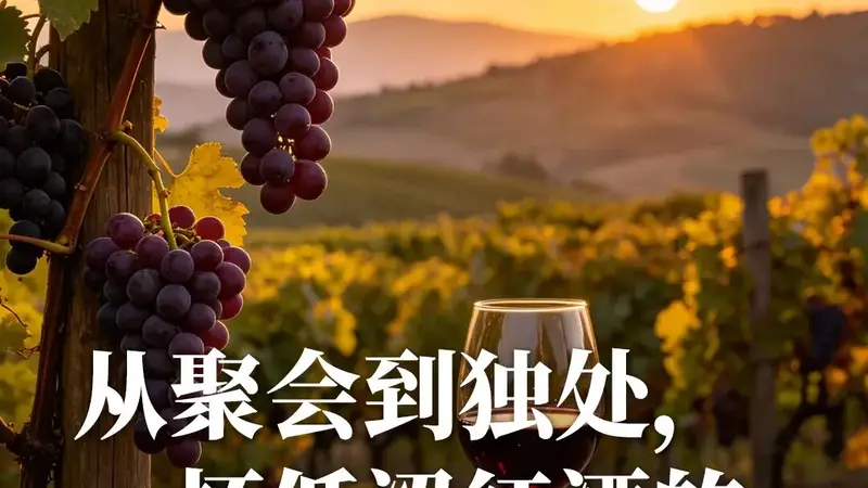 从聚会到独处,一杯低涩红酒的百搭哲学